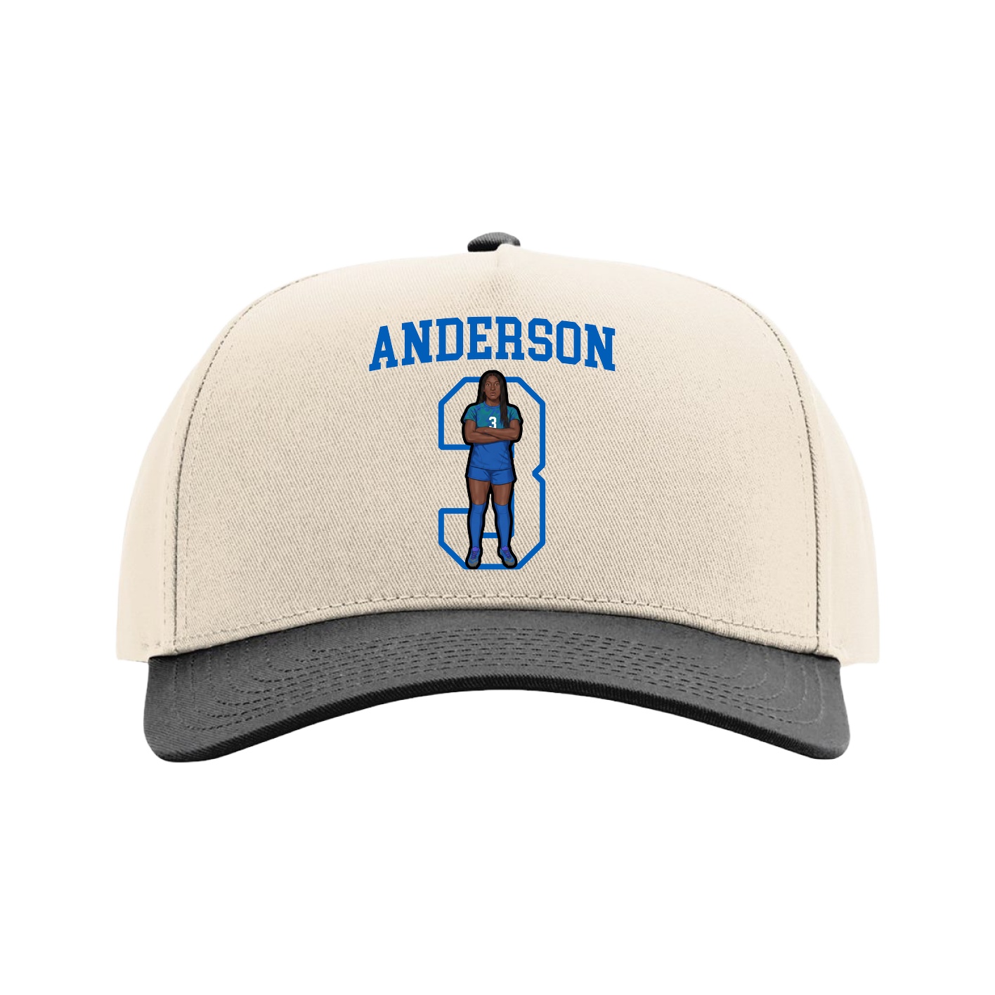 Full Fabric Five-Panel Champ Cap