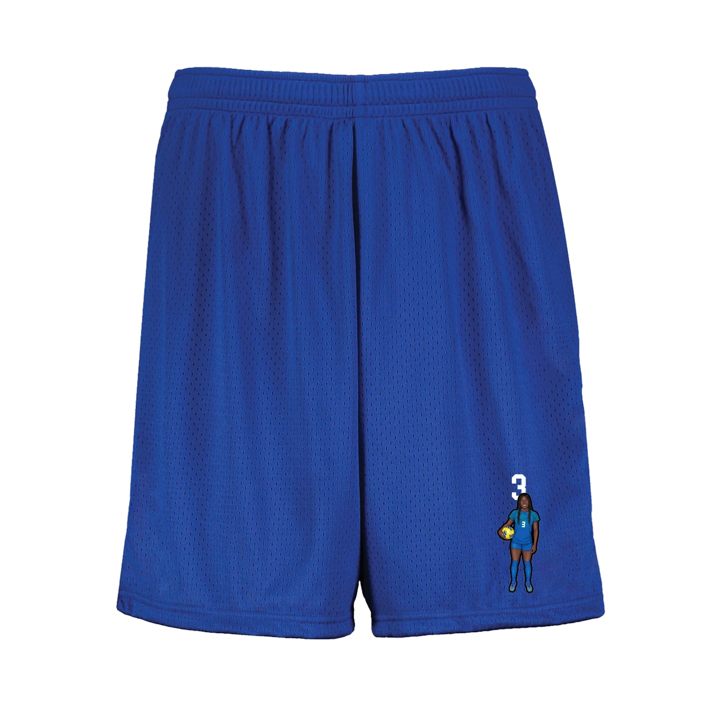 Shorts — Number Top in Royal