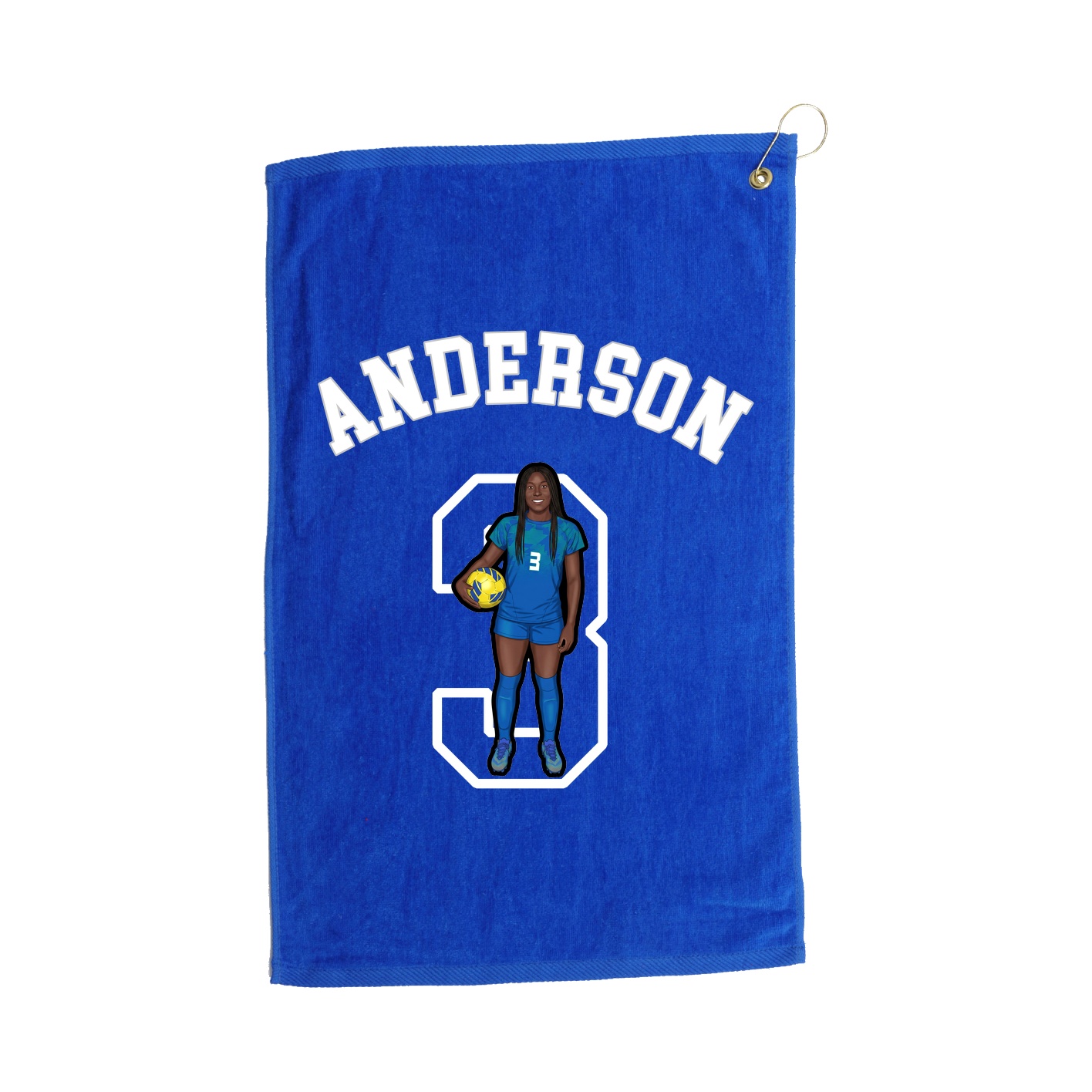 Golf Towel — Shirsey Arch in Royal