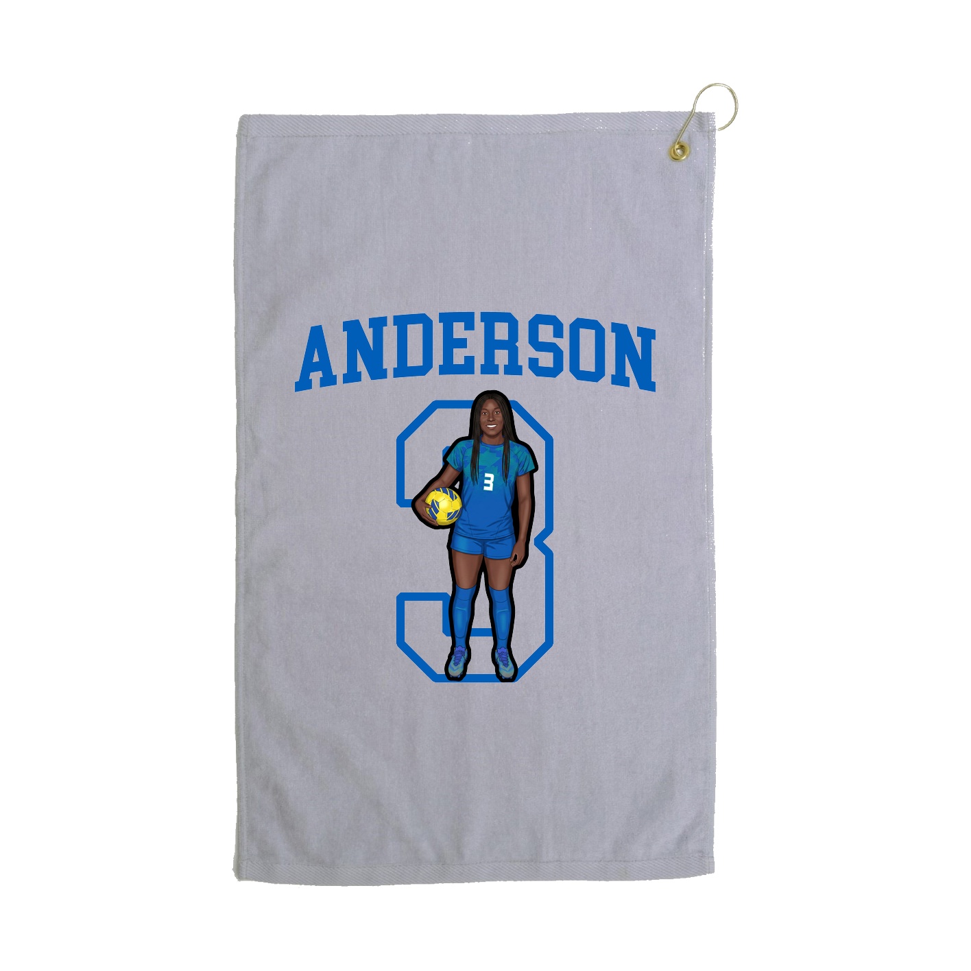 Golf Towel — Shirsey in Grey
