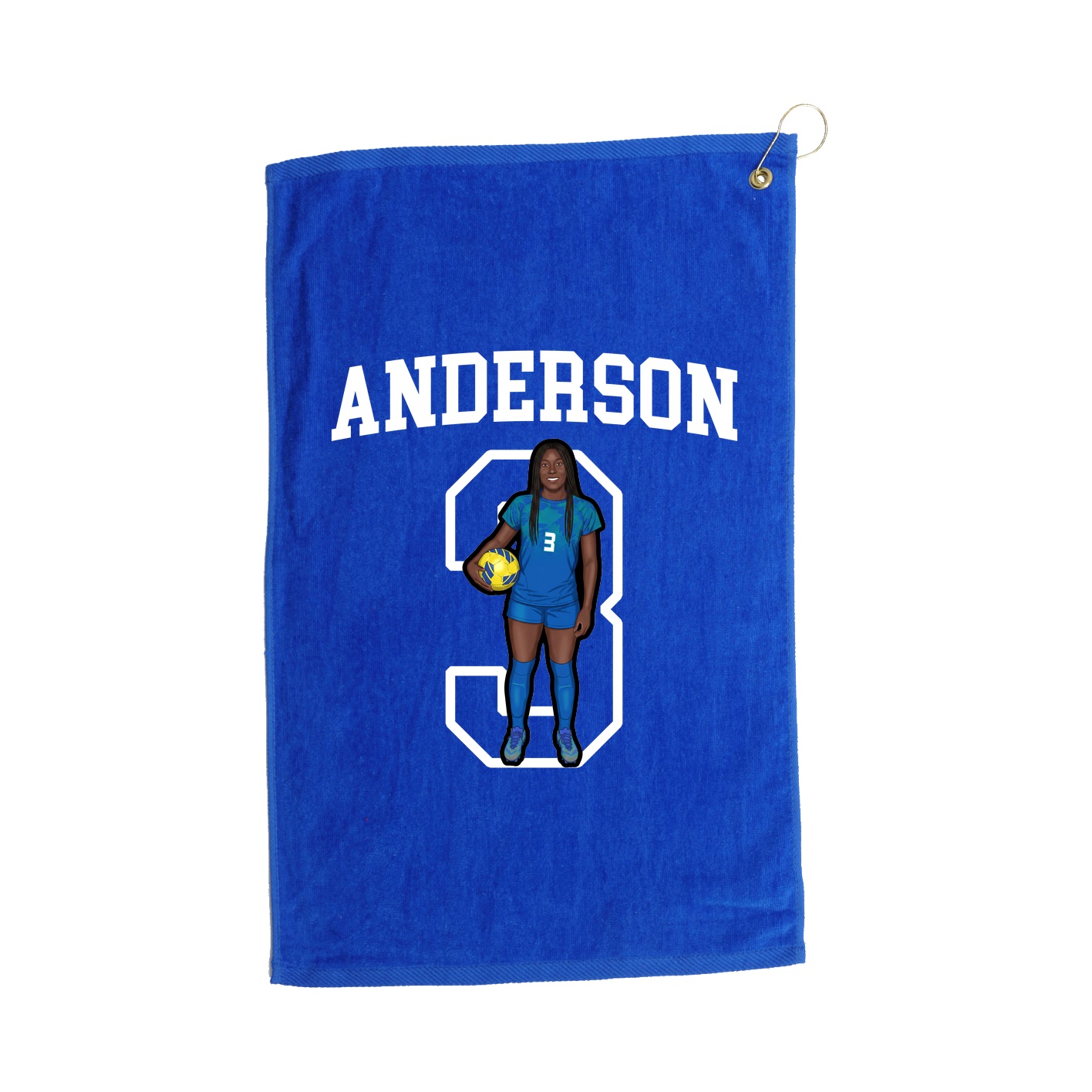Golf Towel — Shirsey in Royal