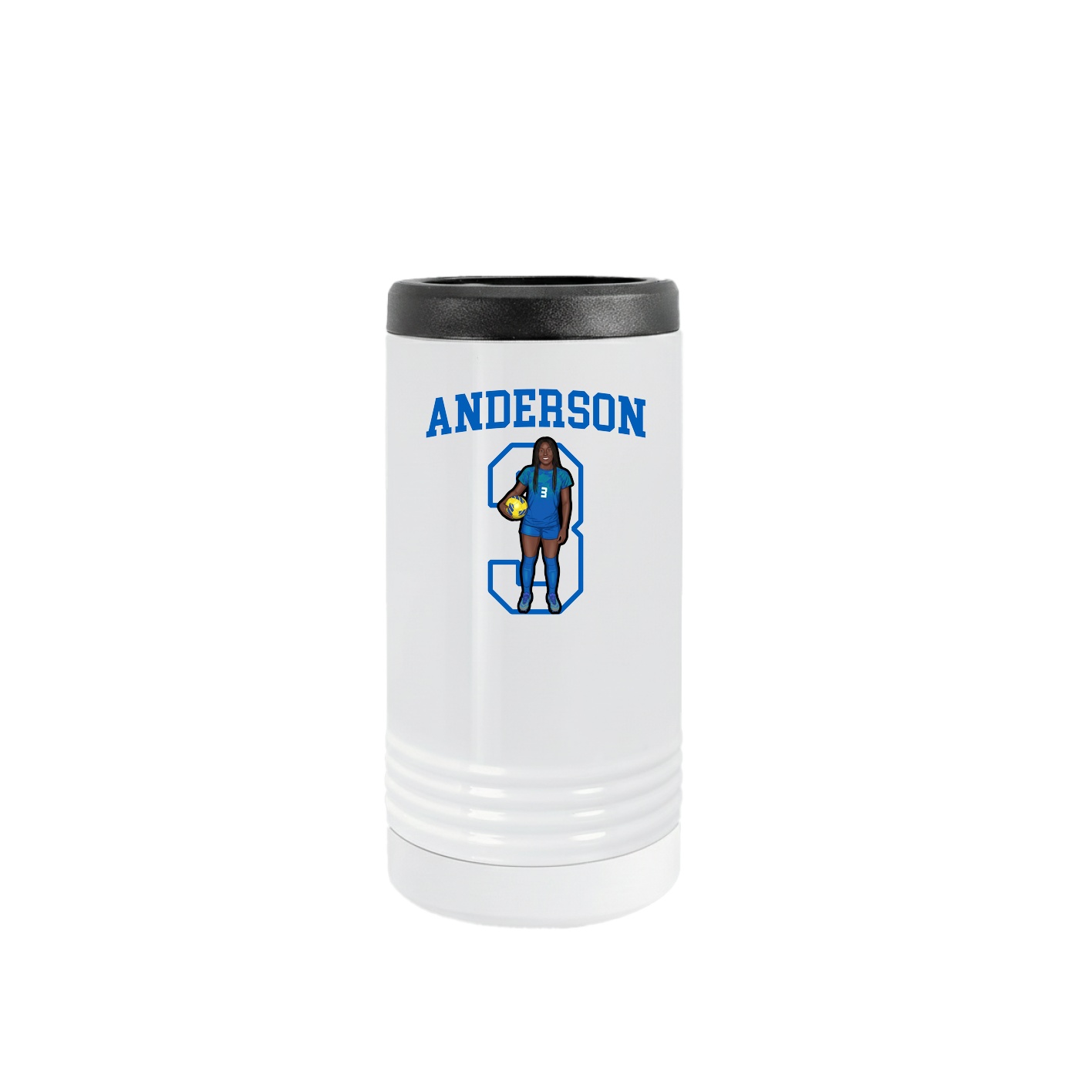 Slim Beverage Holder — Shirsey in White