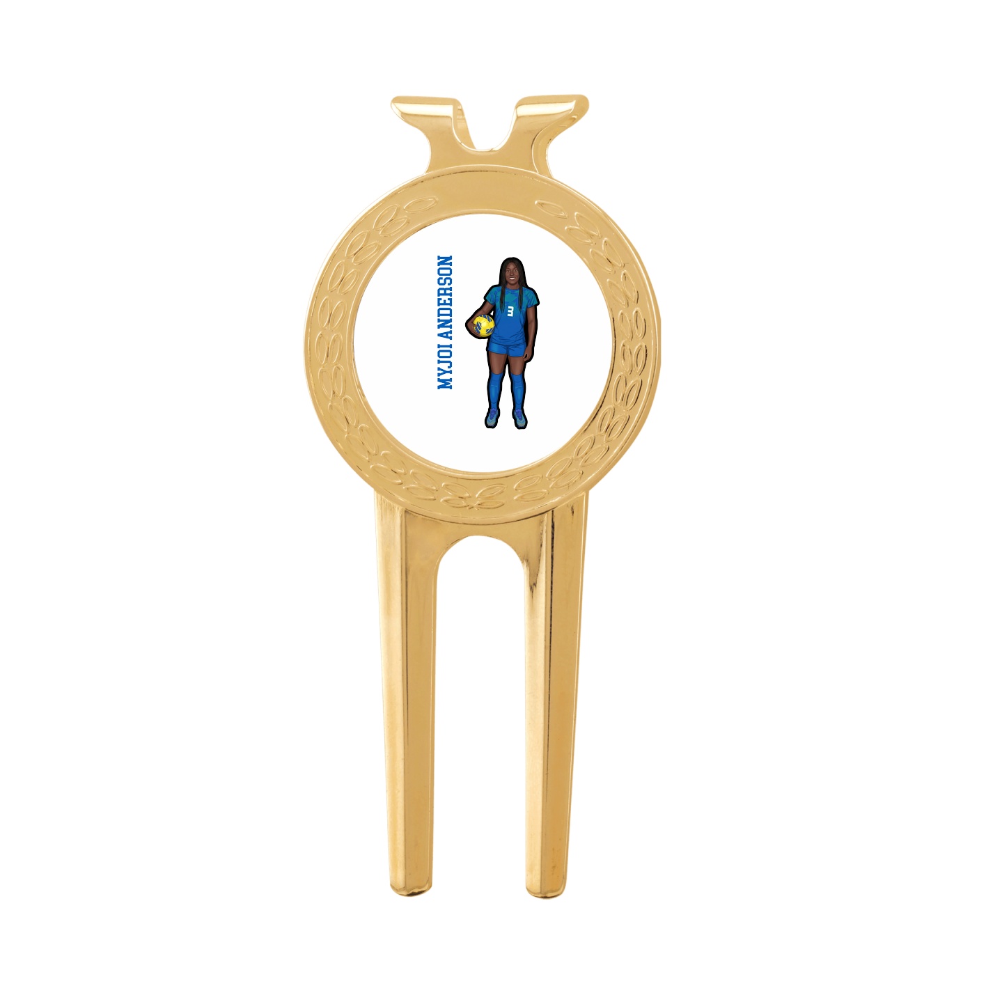 Divot Tool with Ball Marker — Name Vertical in Classic