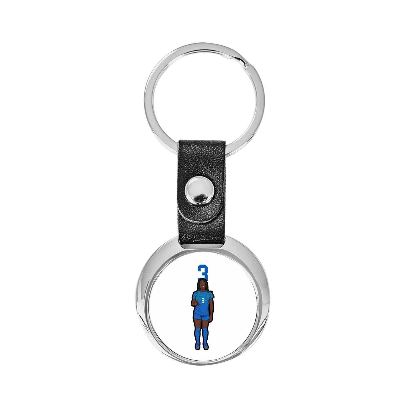Key Chain — Number Top in Classic