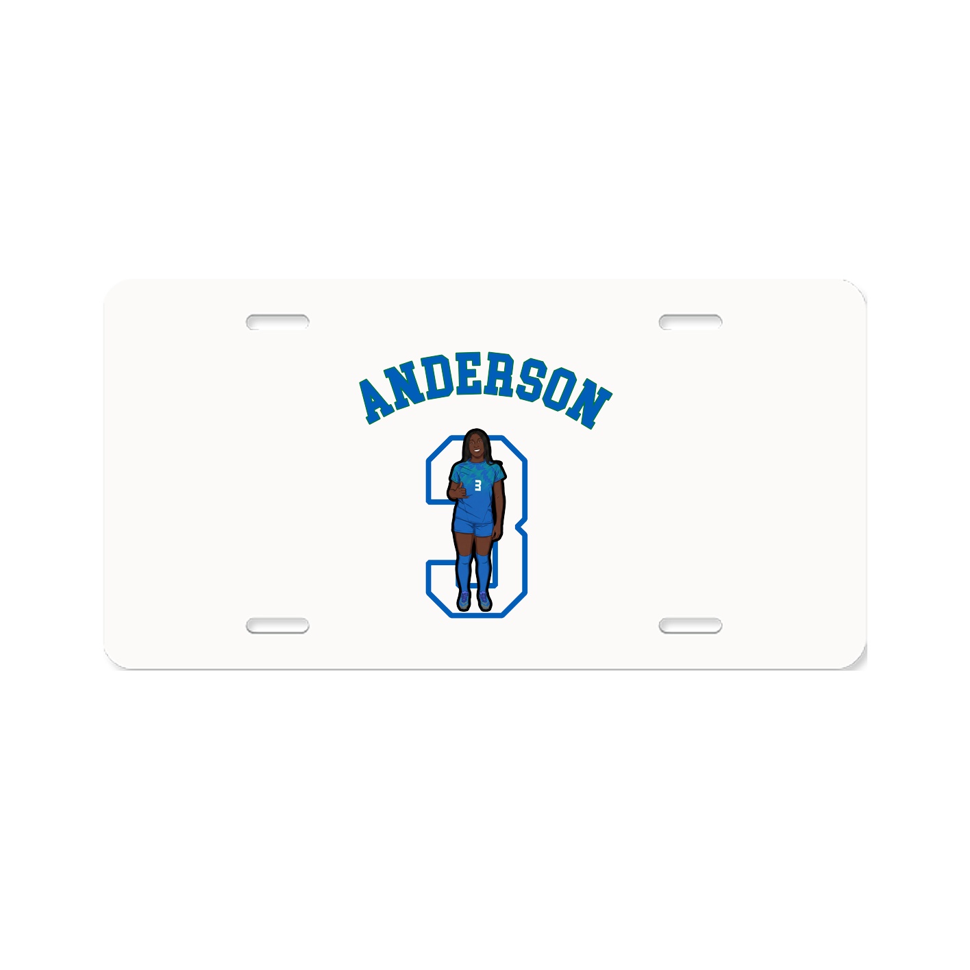 License Plate — Shirsey Arch in Classic