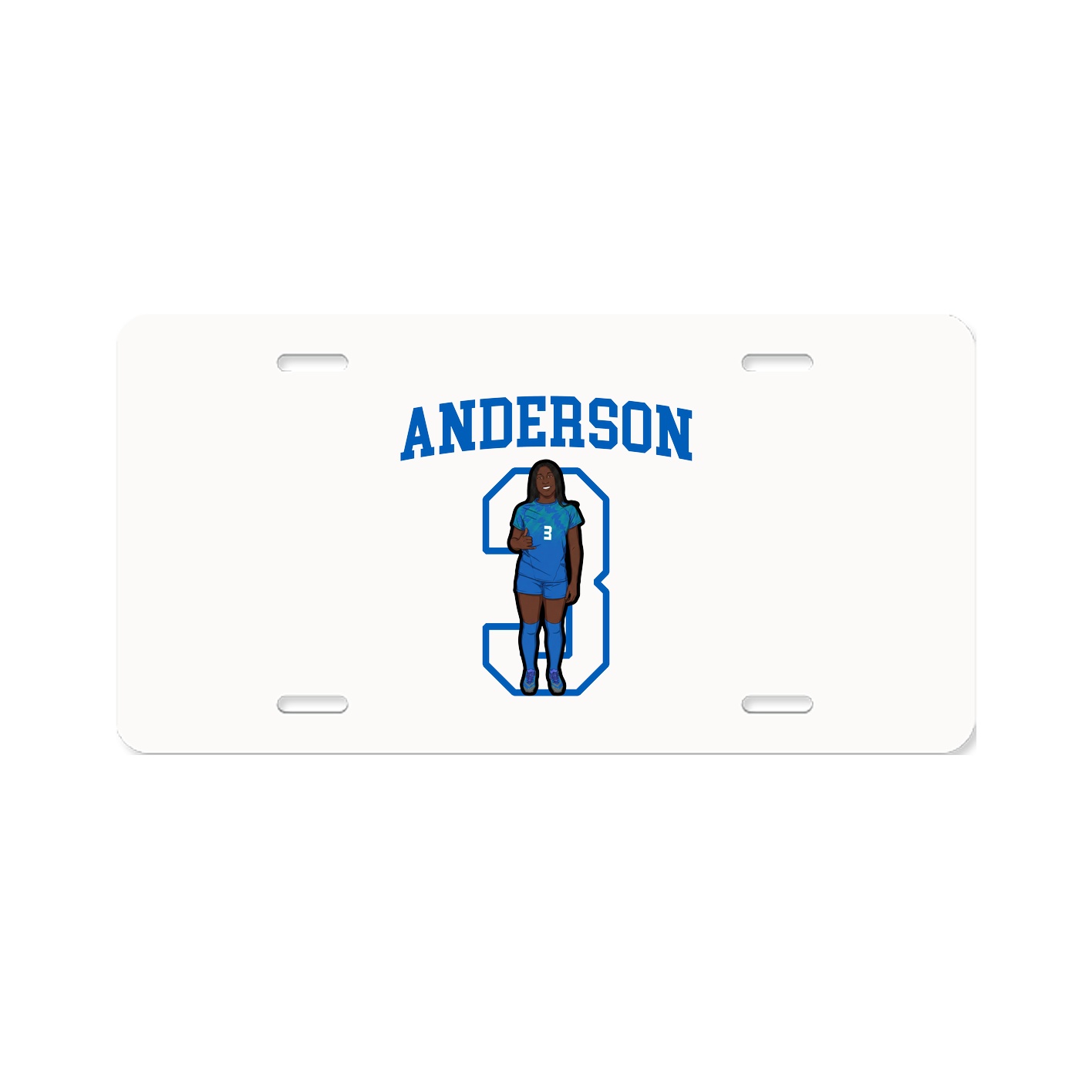 License Plate — Shirsey in Classic