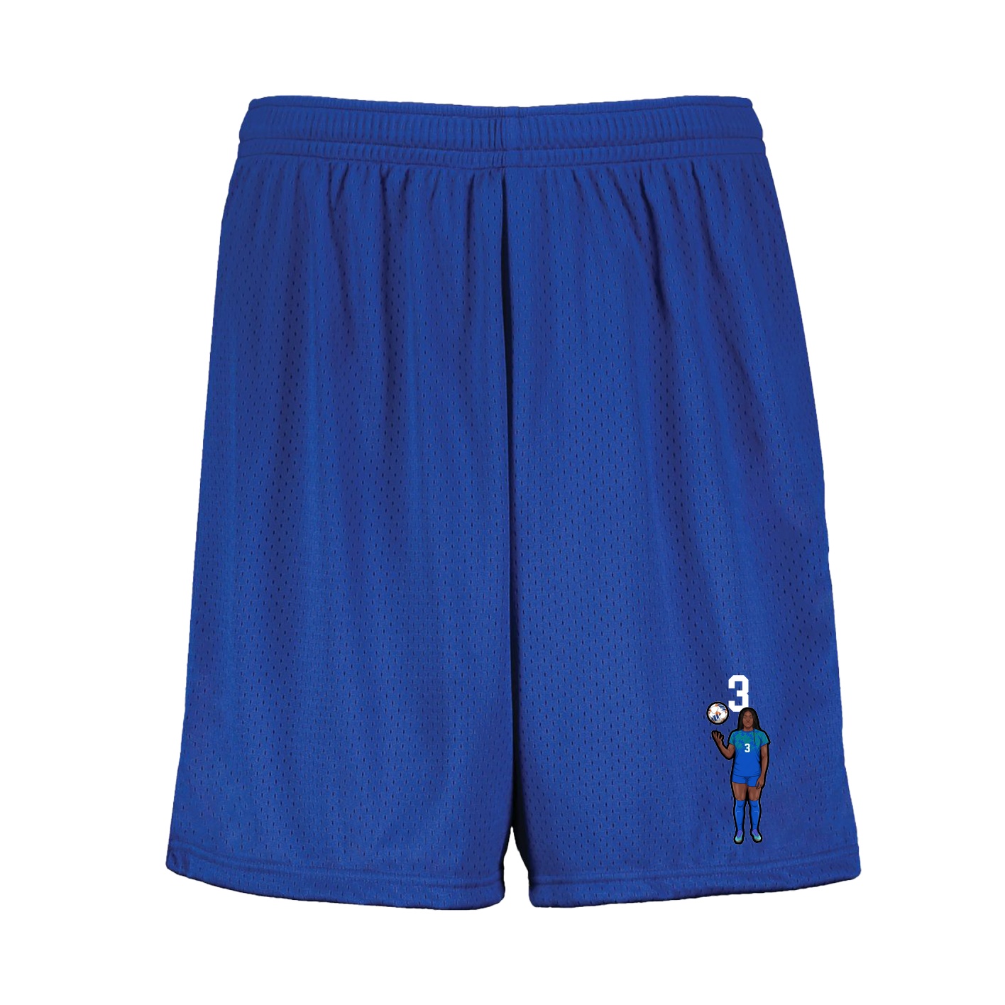 Shorts — Number Top in Royal