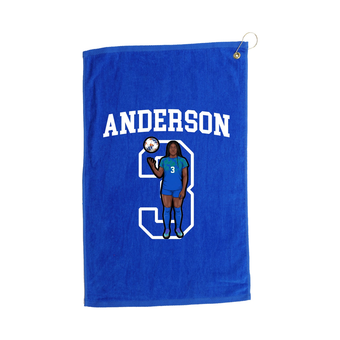 Golf Towel — Shirsey in Royal