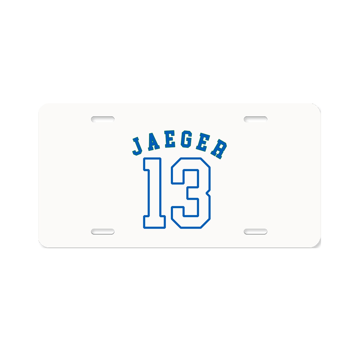 License Plate — Shirsey Arch in Classic