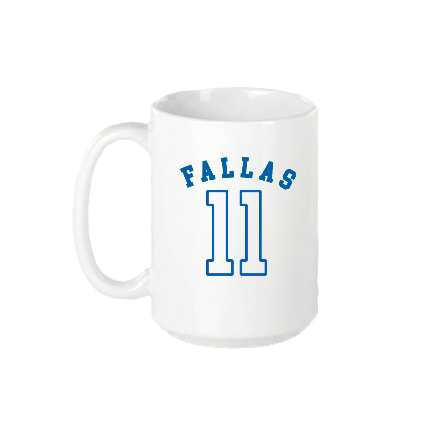 15oz Coffee Mug — Shirsey Arch in White