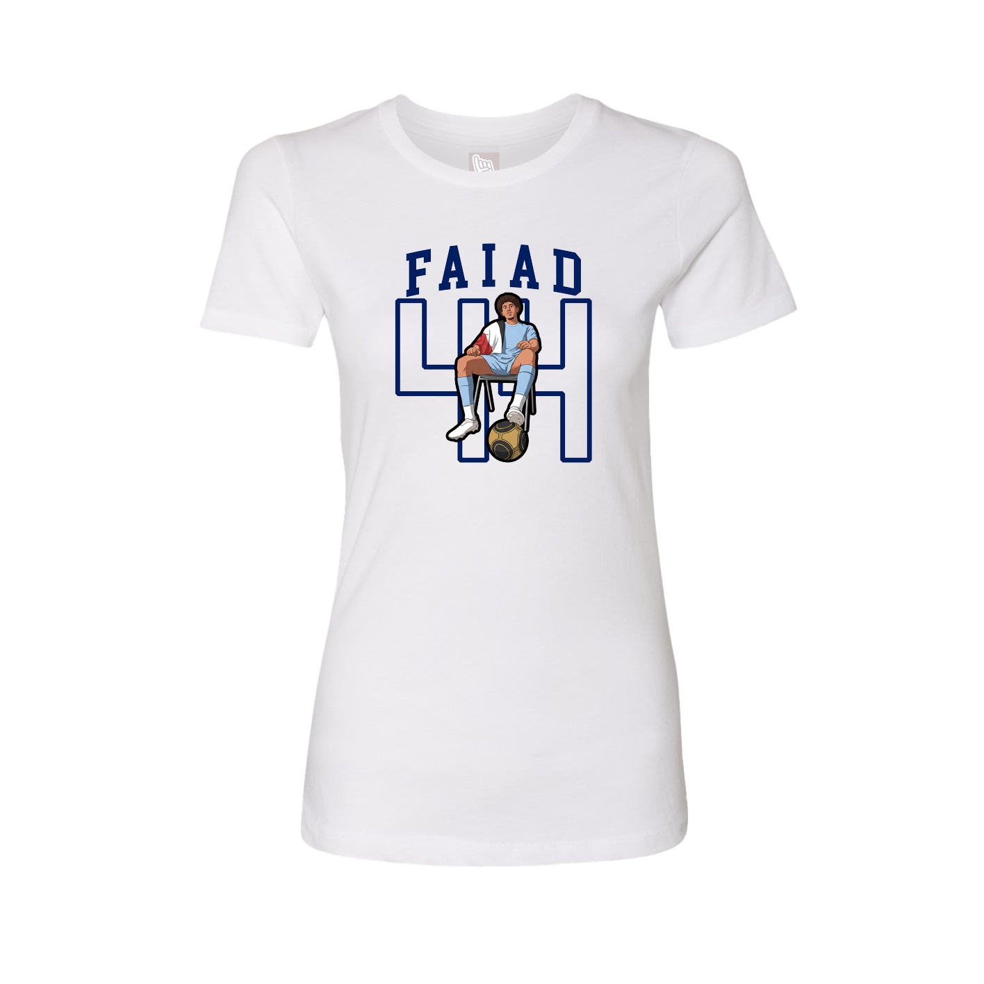 Fitted Women's Tee — Shirsey in White