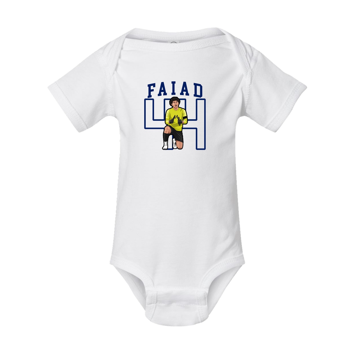 Baby Onesie — Shirsey in White