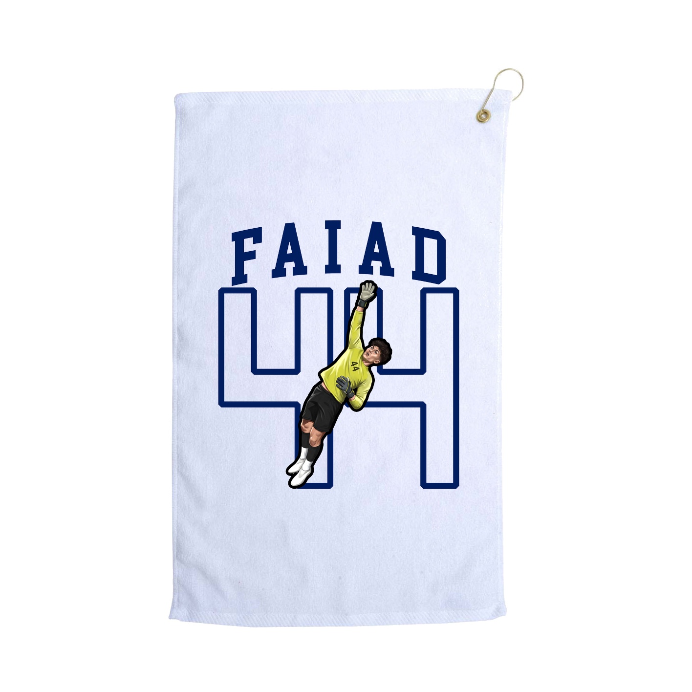 Golf Towel — Shirsey in White