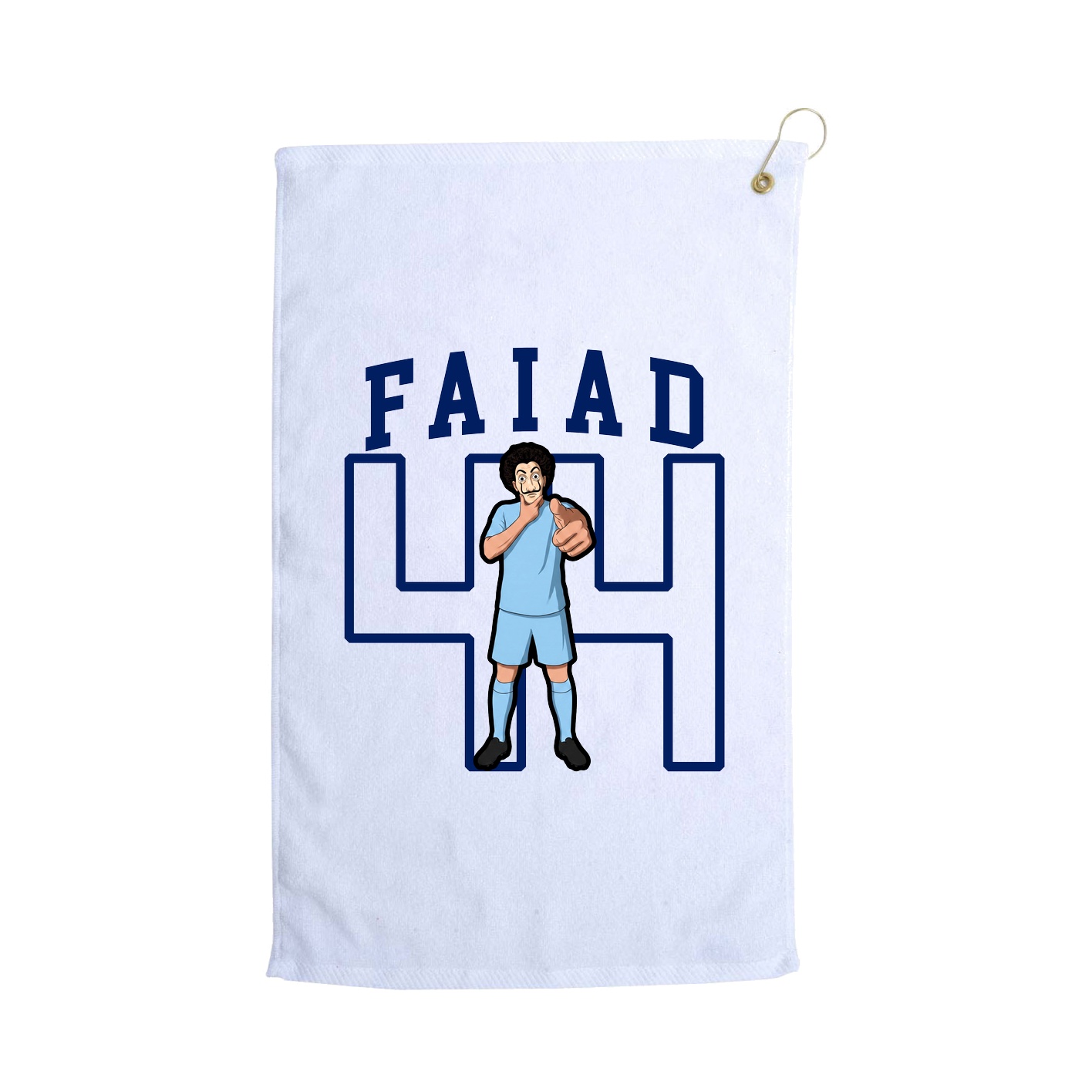 Golf Towel — Shirsey in White
