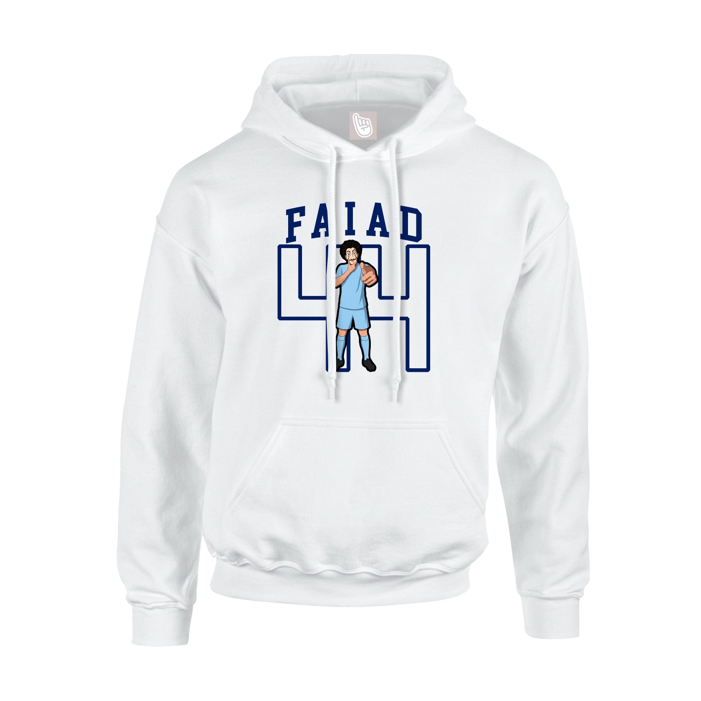 Hoodie — Shirsey in White