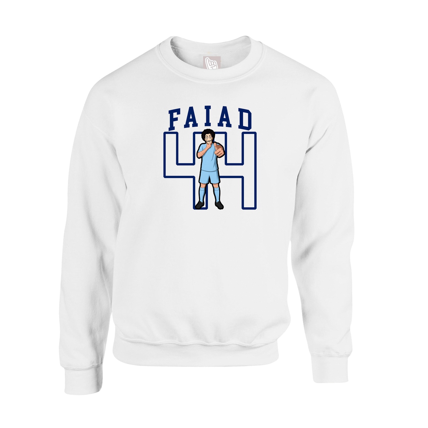Fleece Crew — Shirsey in White