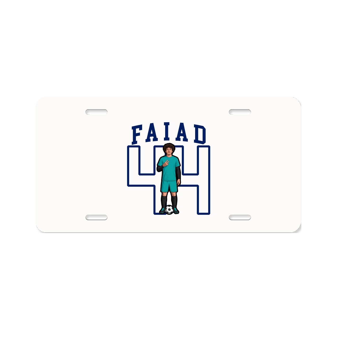 Aluminum License Plate