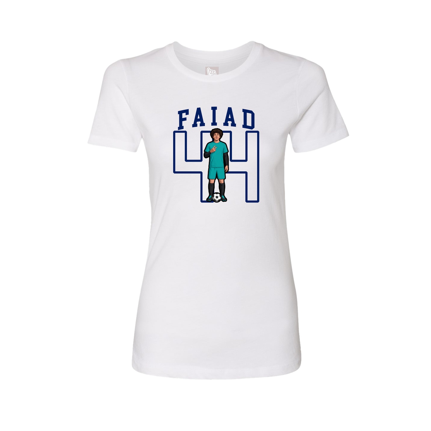 Fitted Women's Tee — Shirsey in White