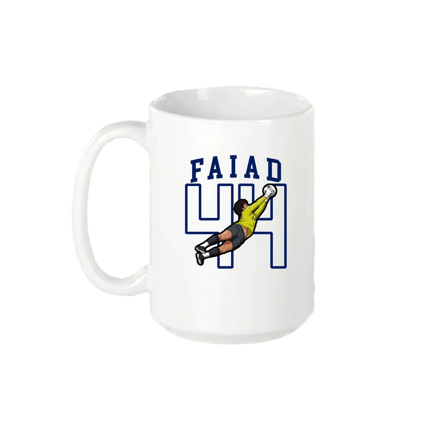 15oz Coffee Mug — Shirsey in White