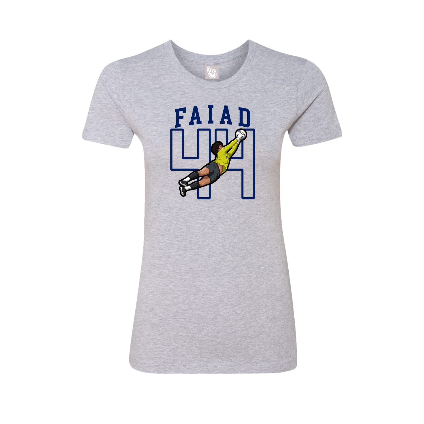 Fitted Women's Tee — Shirsey in Grey