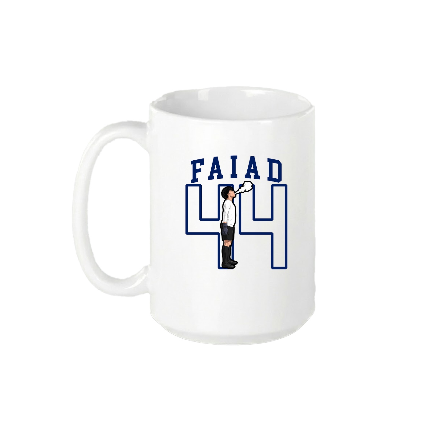 15oz Coffee Mug — Shirsey in White