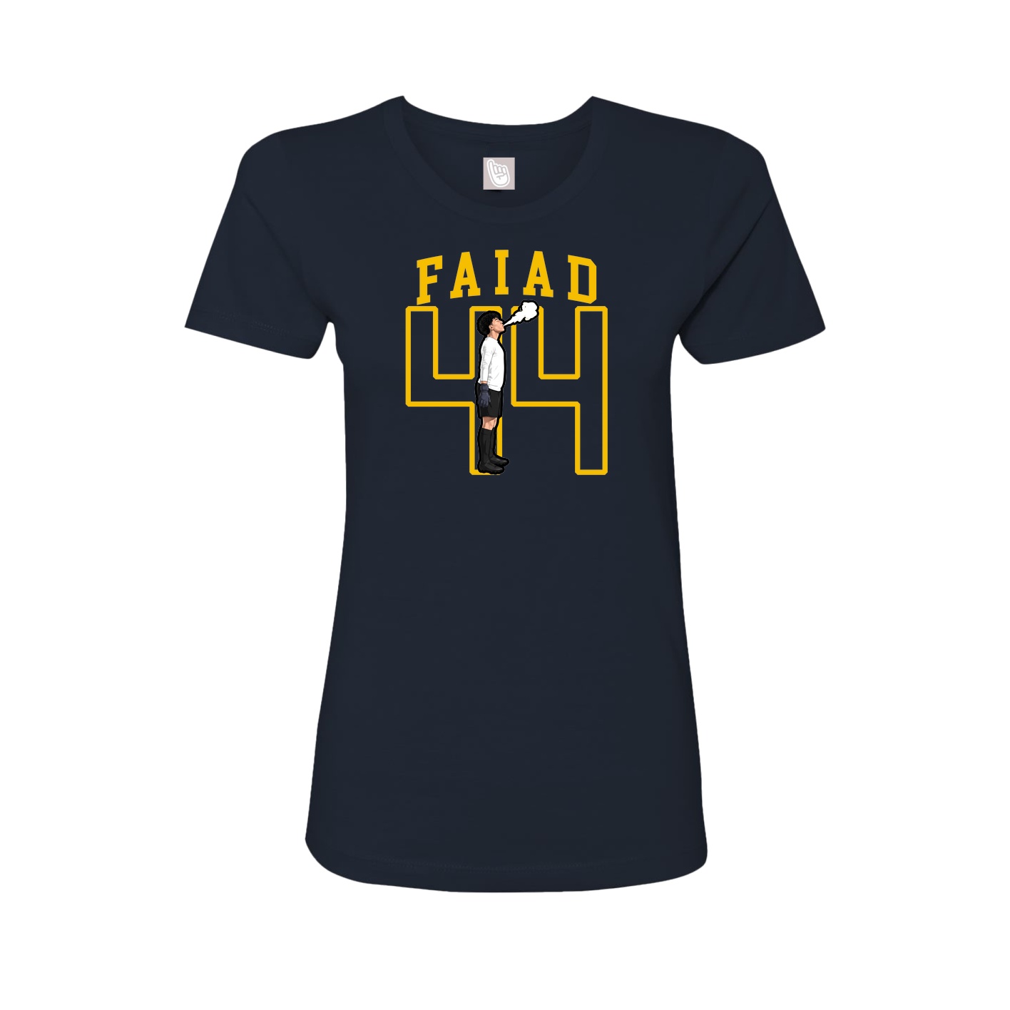 Fitted Women's Tee — Shirsey in Navy