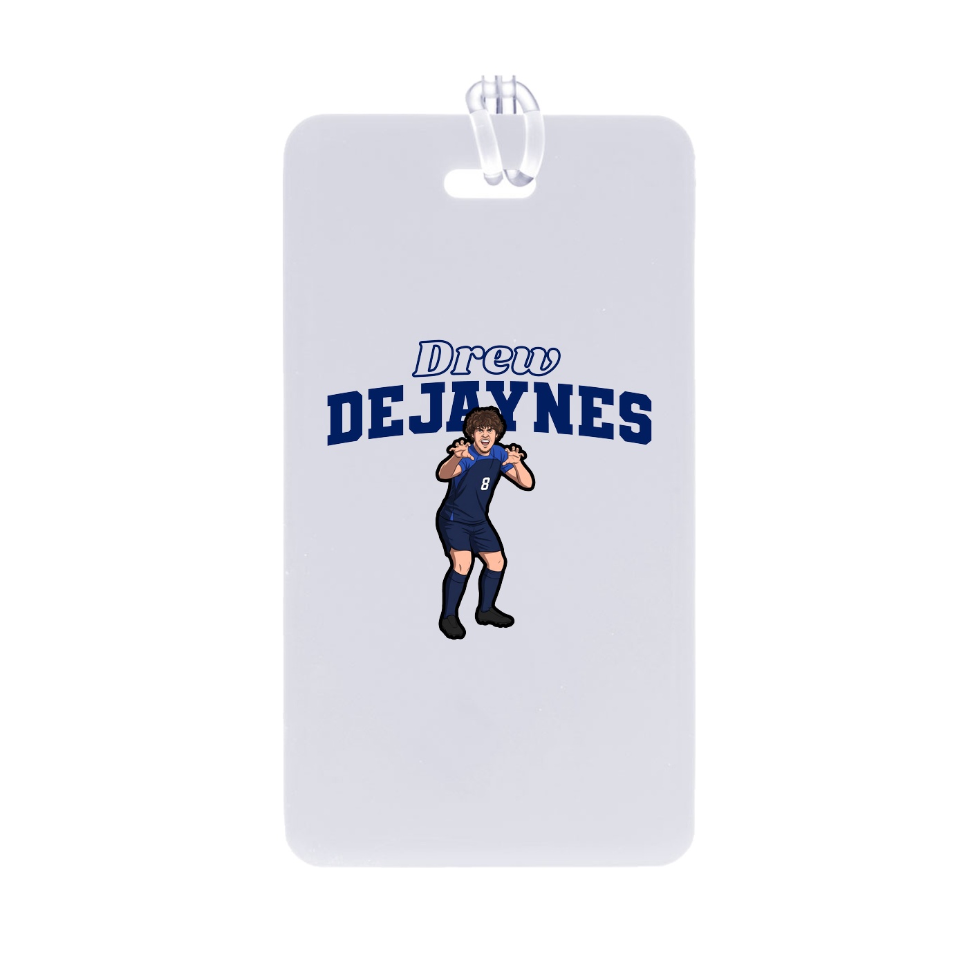 Bag Tag — Name Arch in Classic