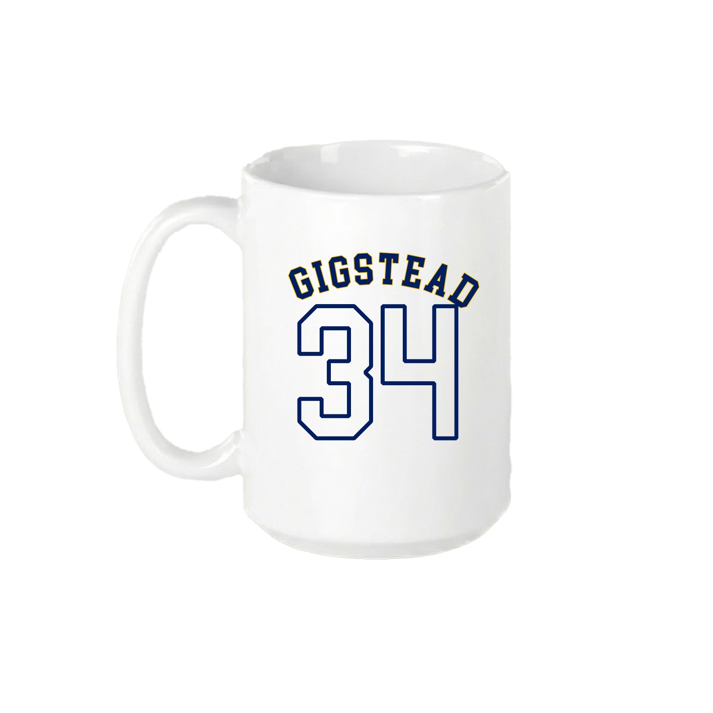 15oz Coffee Mug — Shirsey Arch in White