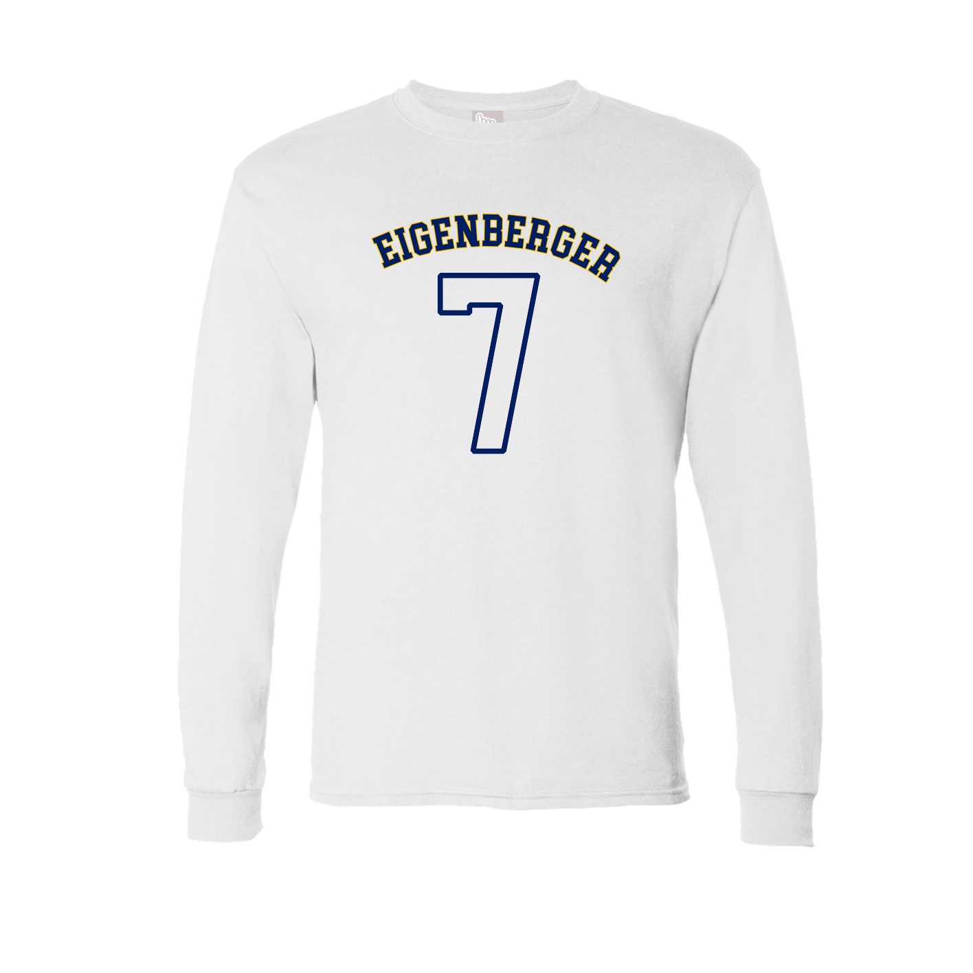 Long Sleeve Tee — Shirsey Arch in White