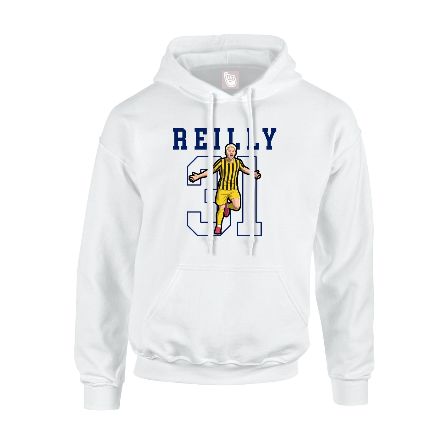 Youth Hoodie — Shirsey in White