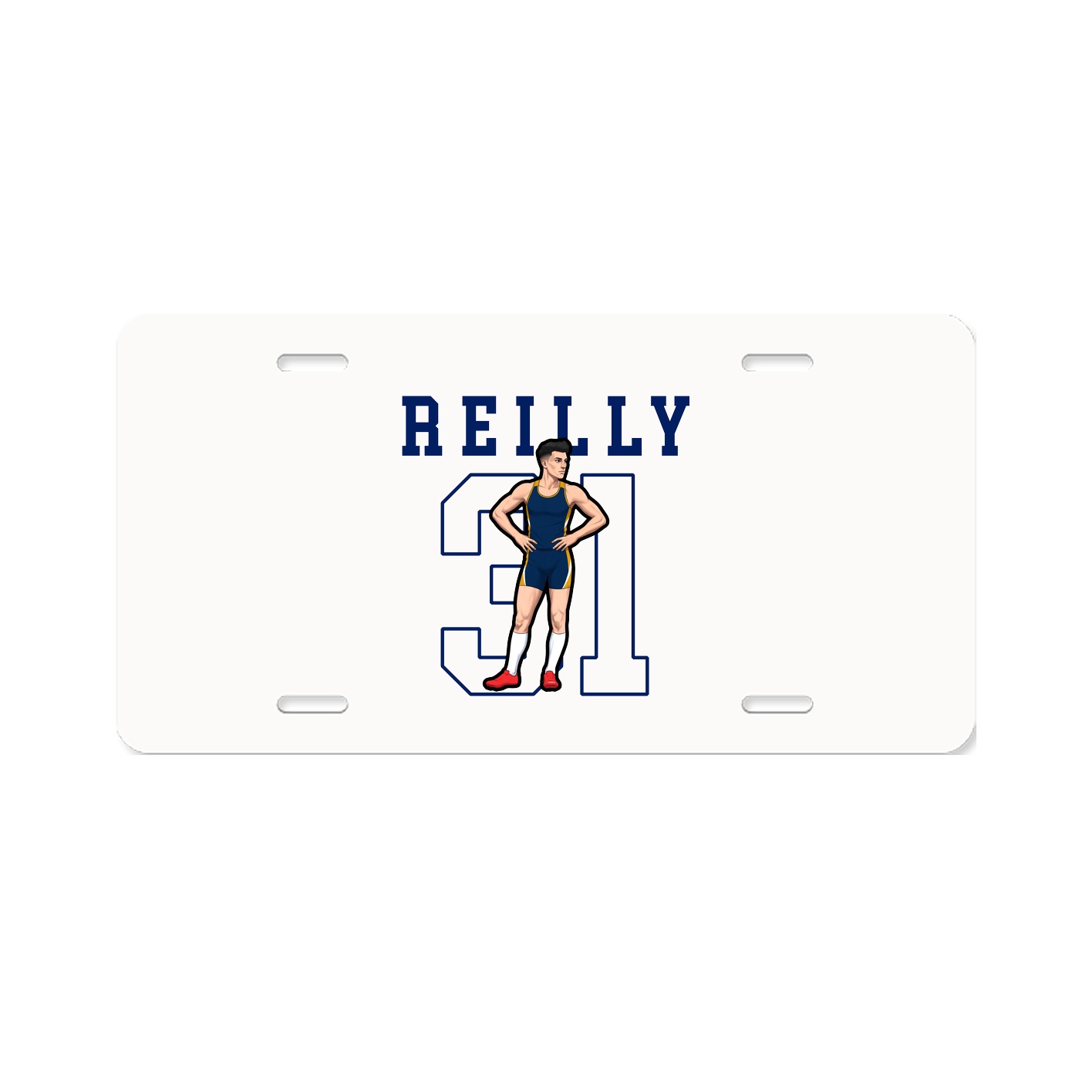 License Plate — Shirsey in Classic