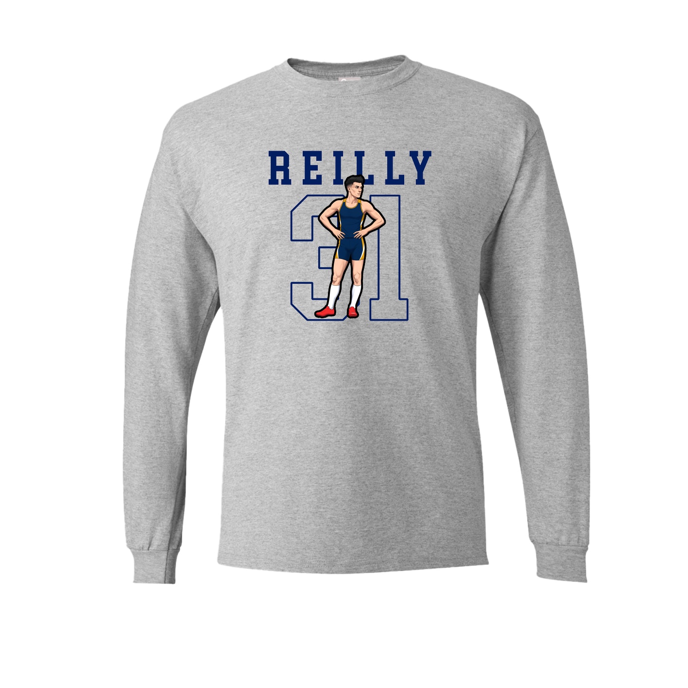 Long Sleeve Tee — Shirsey in Grey