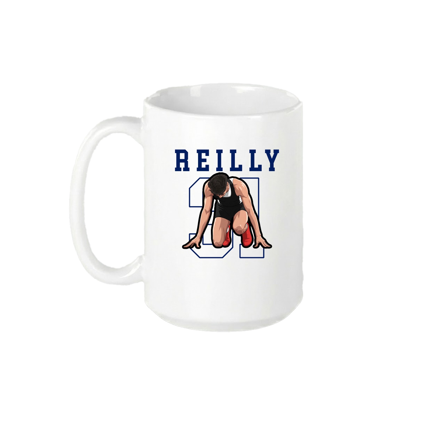 15oz Coffee Mug — Shirsey in White