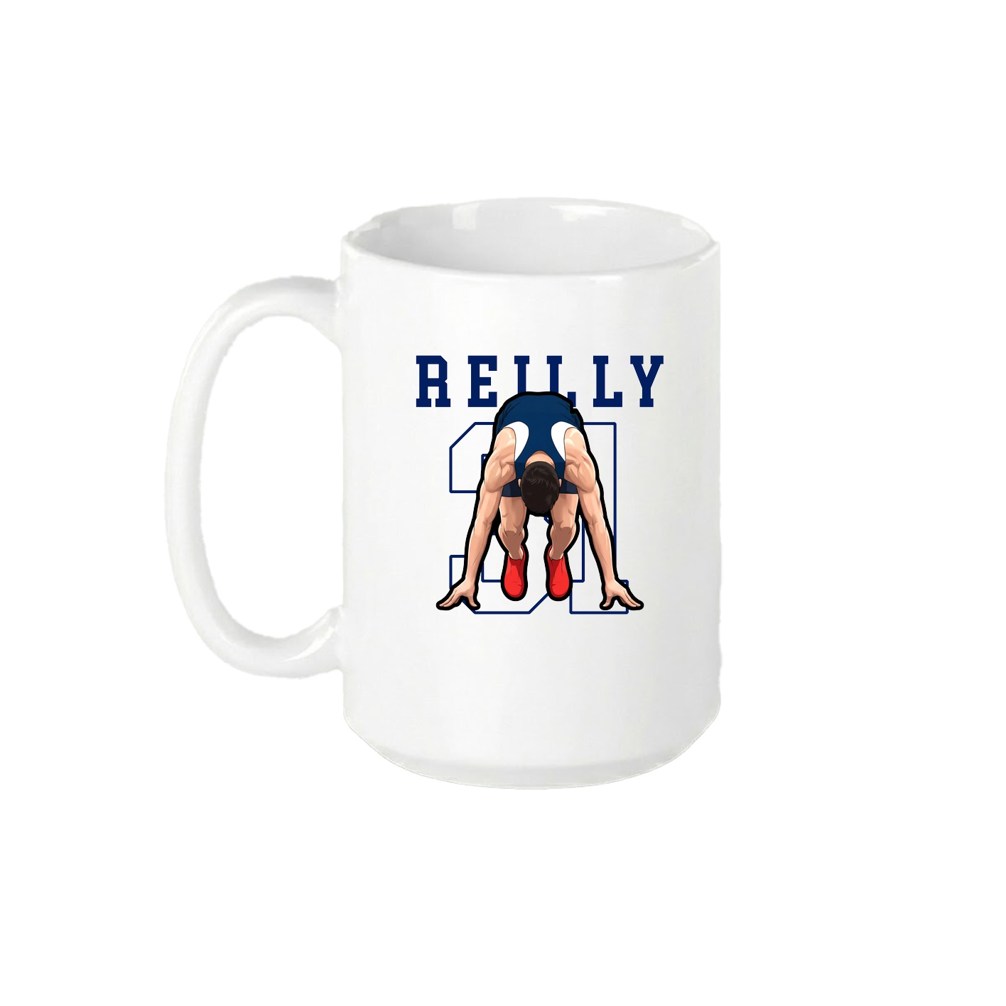 15oz Coffee Mug — Shirsey in White