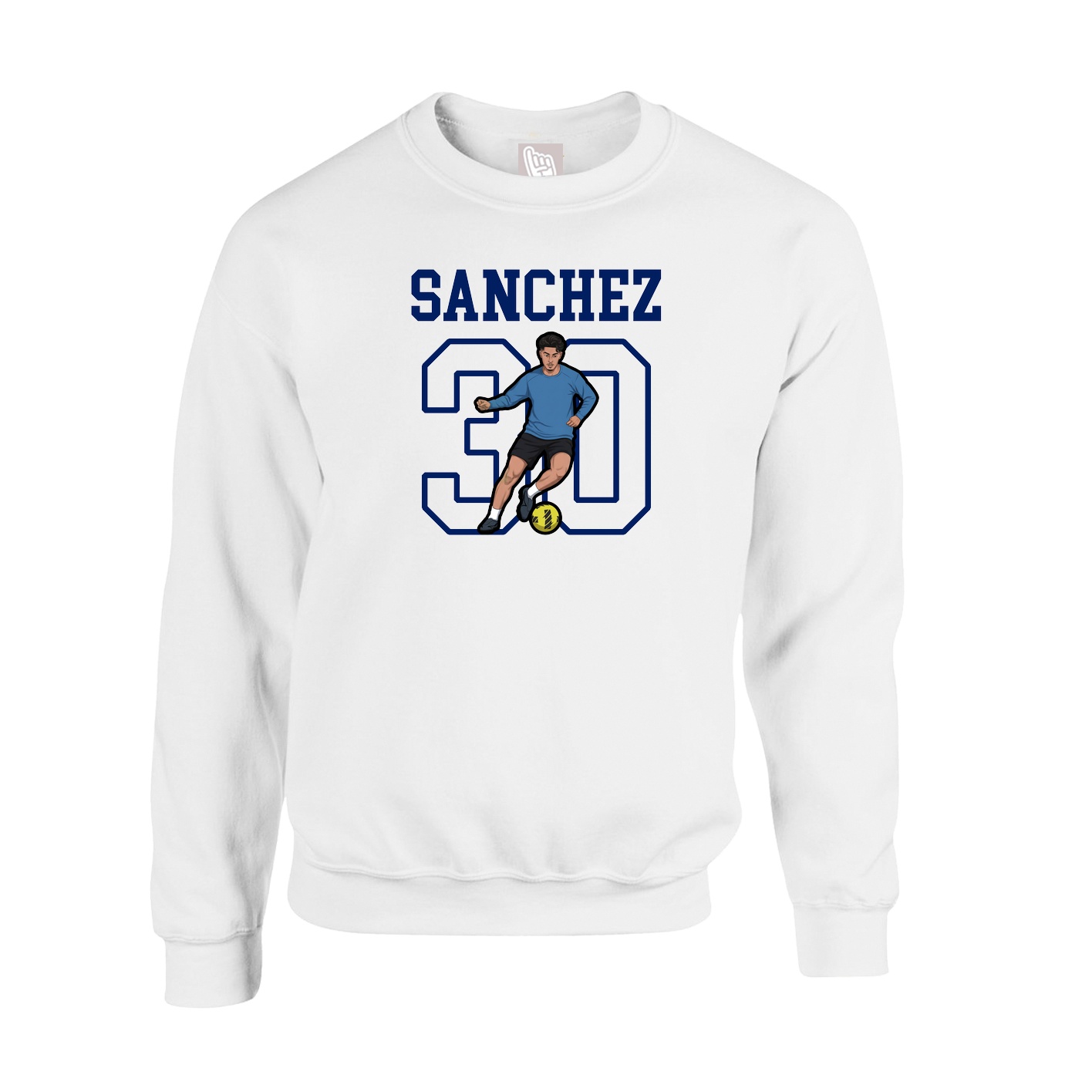 Fleece Crew — Shirsey in White