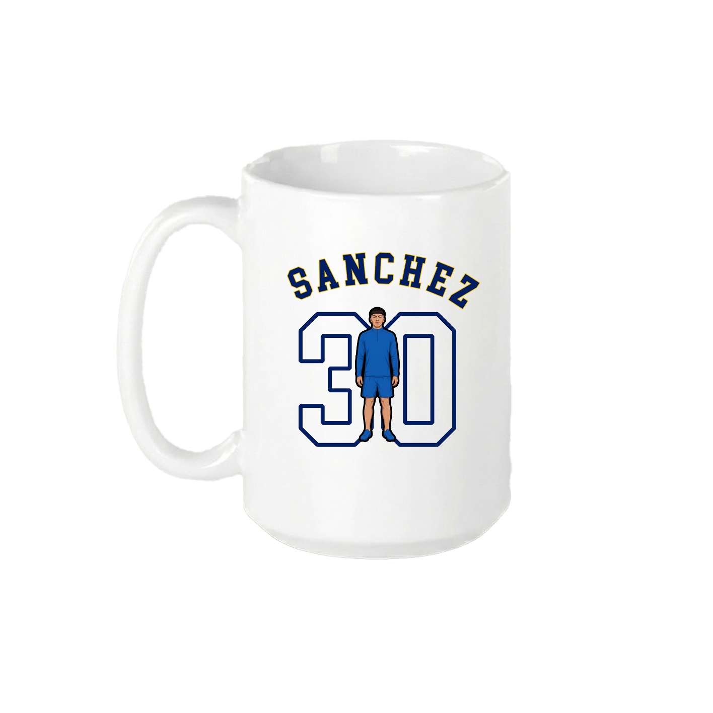15oz Coffee Mug — Shirsey Arch in White