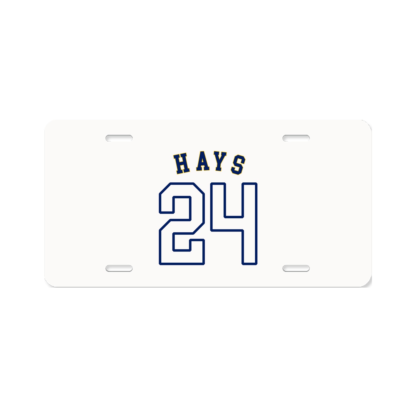 License Plate — Shirsey Arch in Classic