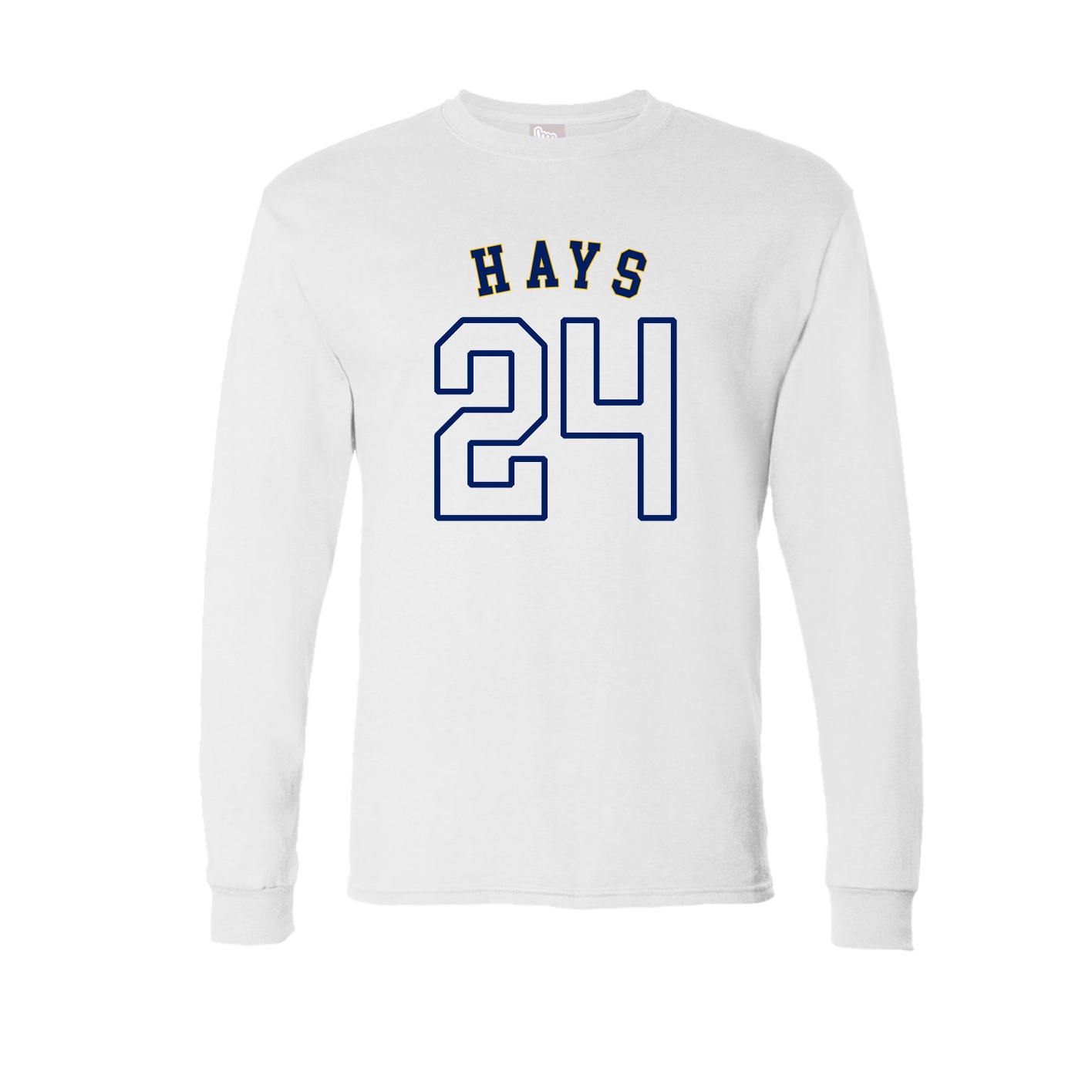 Long Sleeve Tee — Shirsey Arch in White
