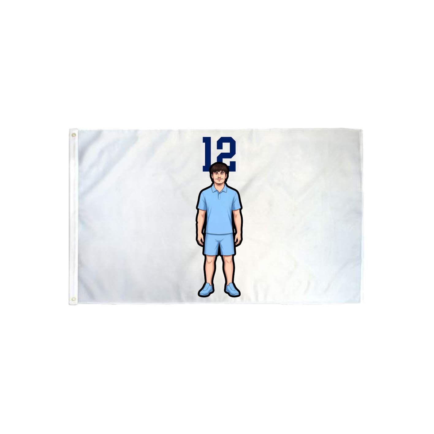 3x5 Flag — Number Top in Classic
