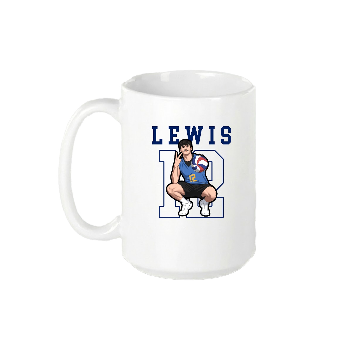 15oz Coffee Mug — Shirsey in White