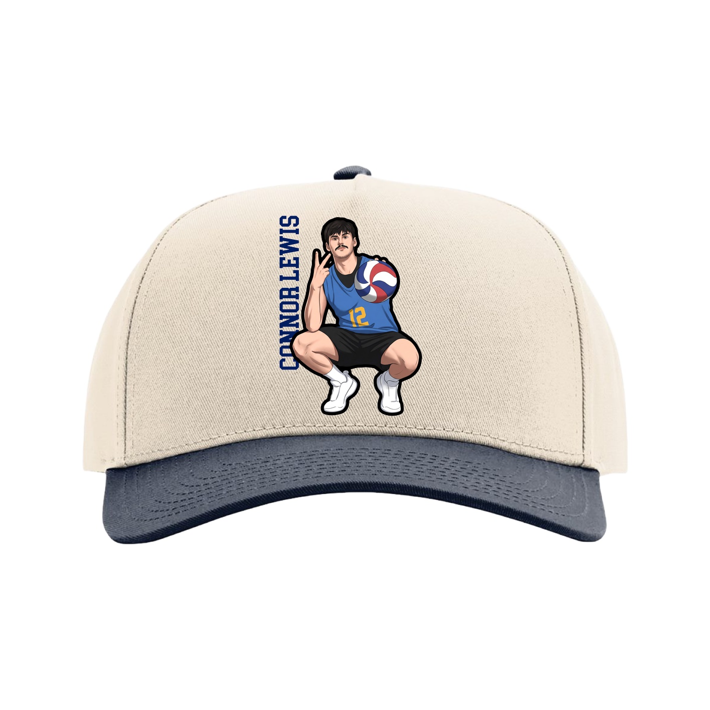 Full Fabric Five-Panel Champ Cap