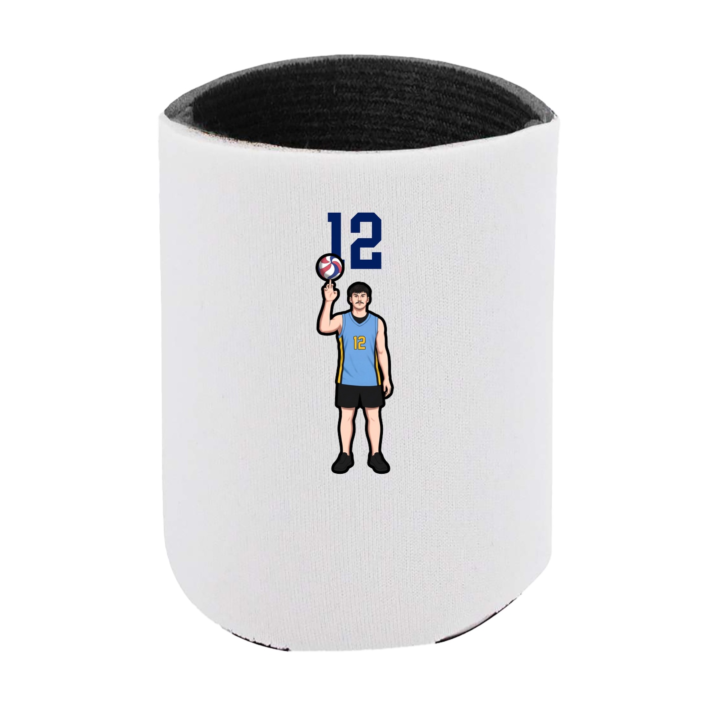 Can Holder — Number Top in White