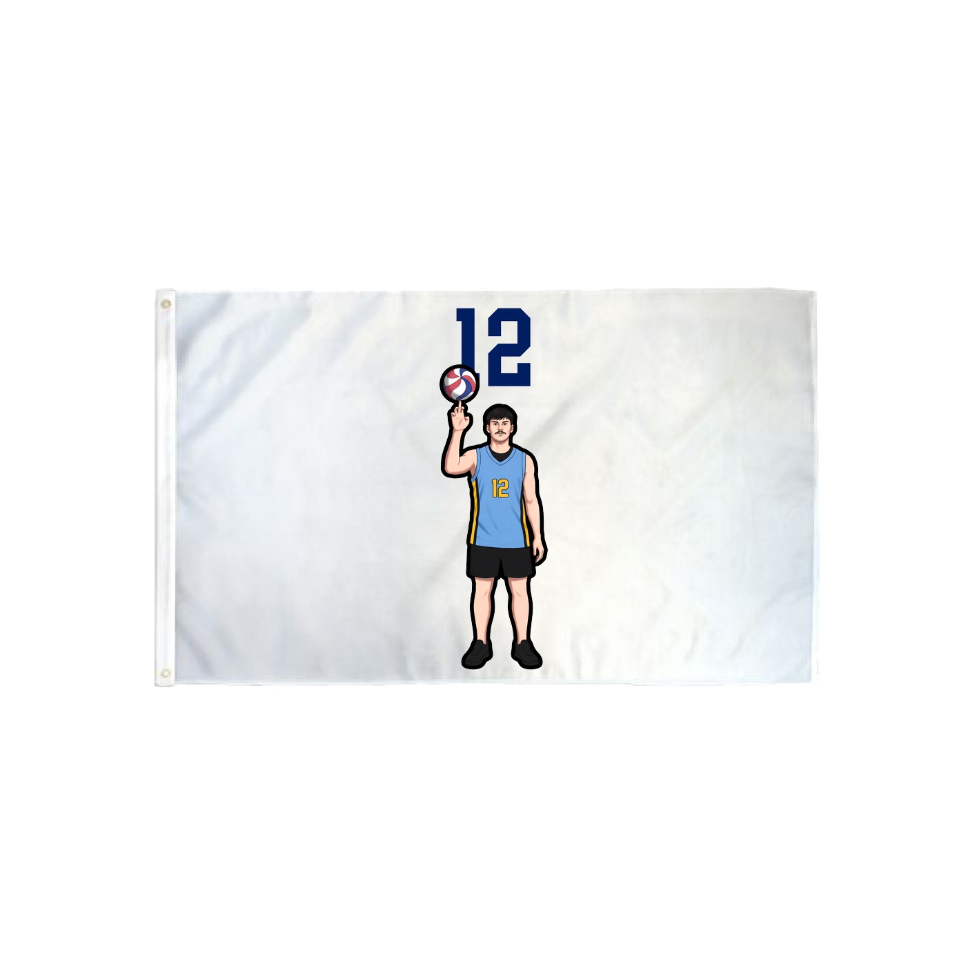 3x5 Flag — Number Top in Classic