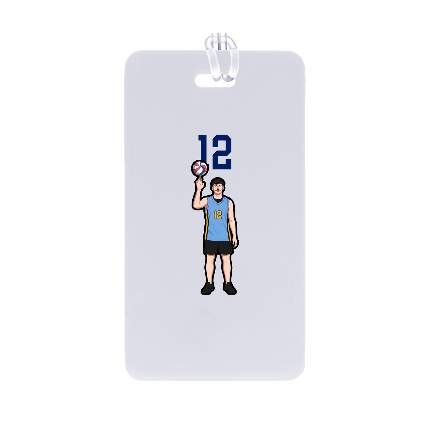 Bag Tag — Number Top in Classic