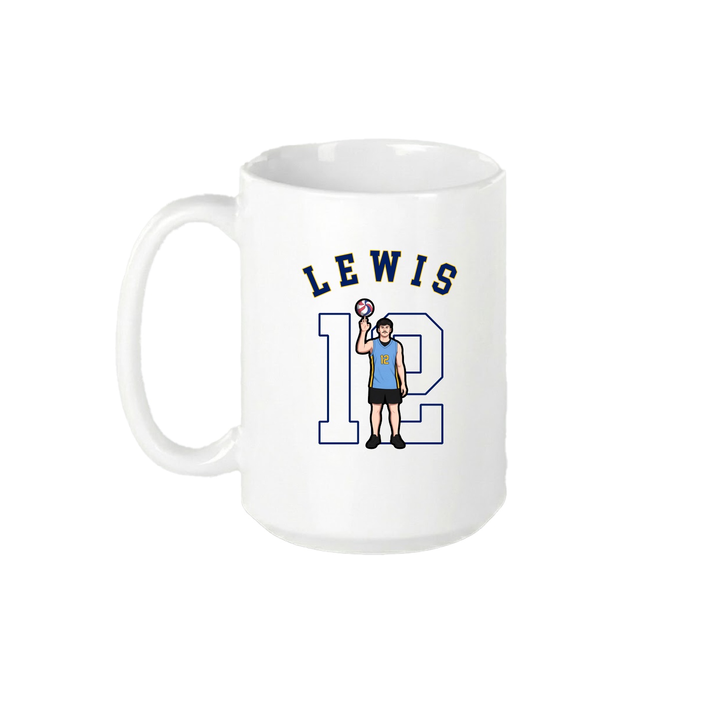 15oz Coffee Mug — Shirsey Arch in White