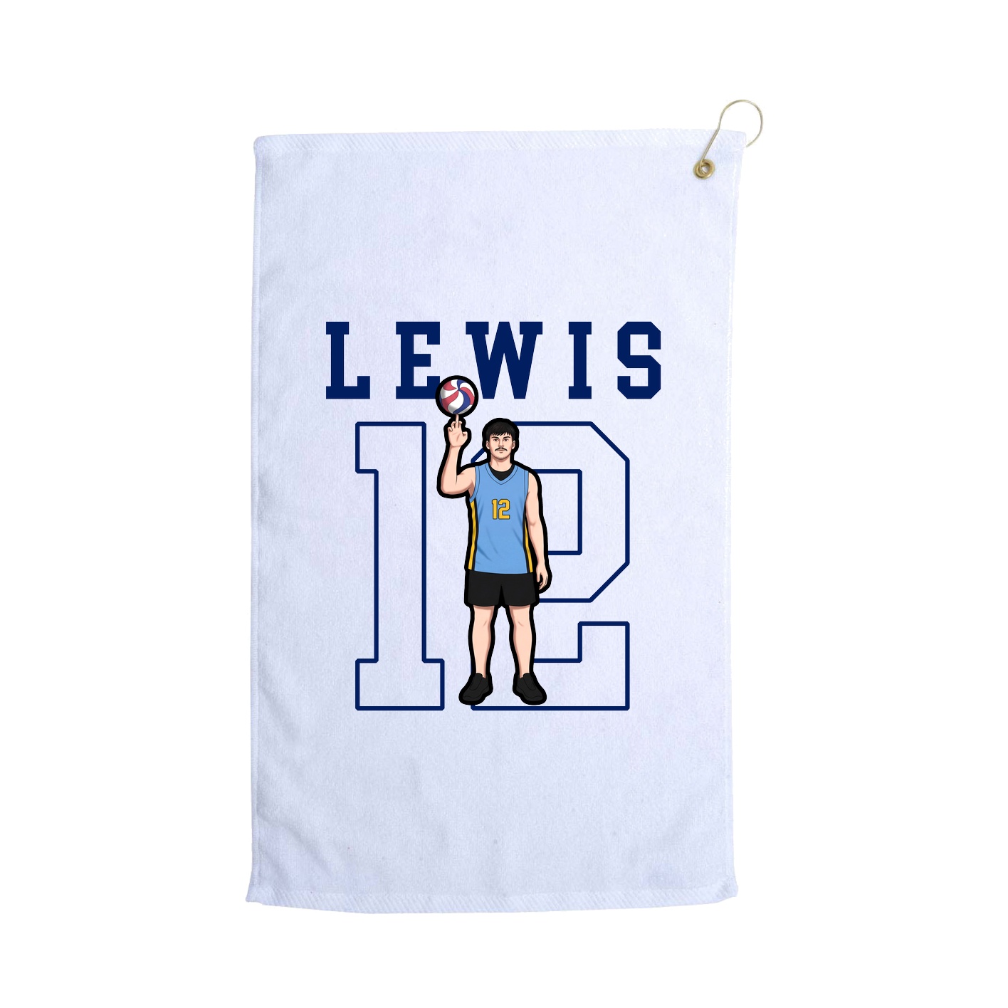 Golf Towel — Shirsey in White