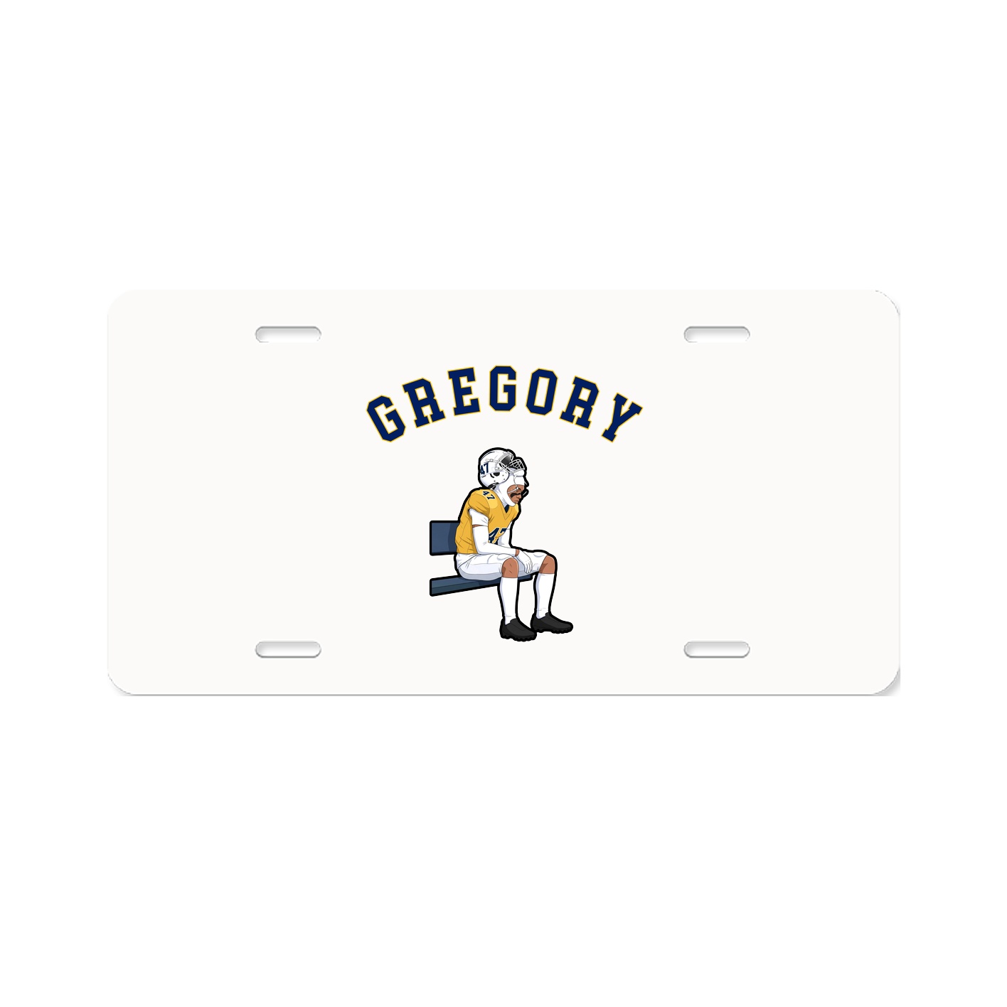 License Plate — Shirsey Arch in Classic