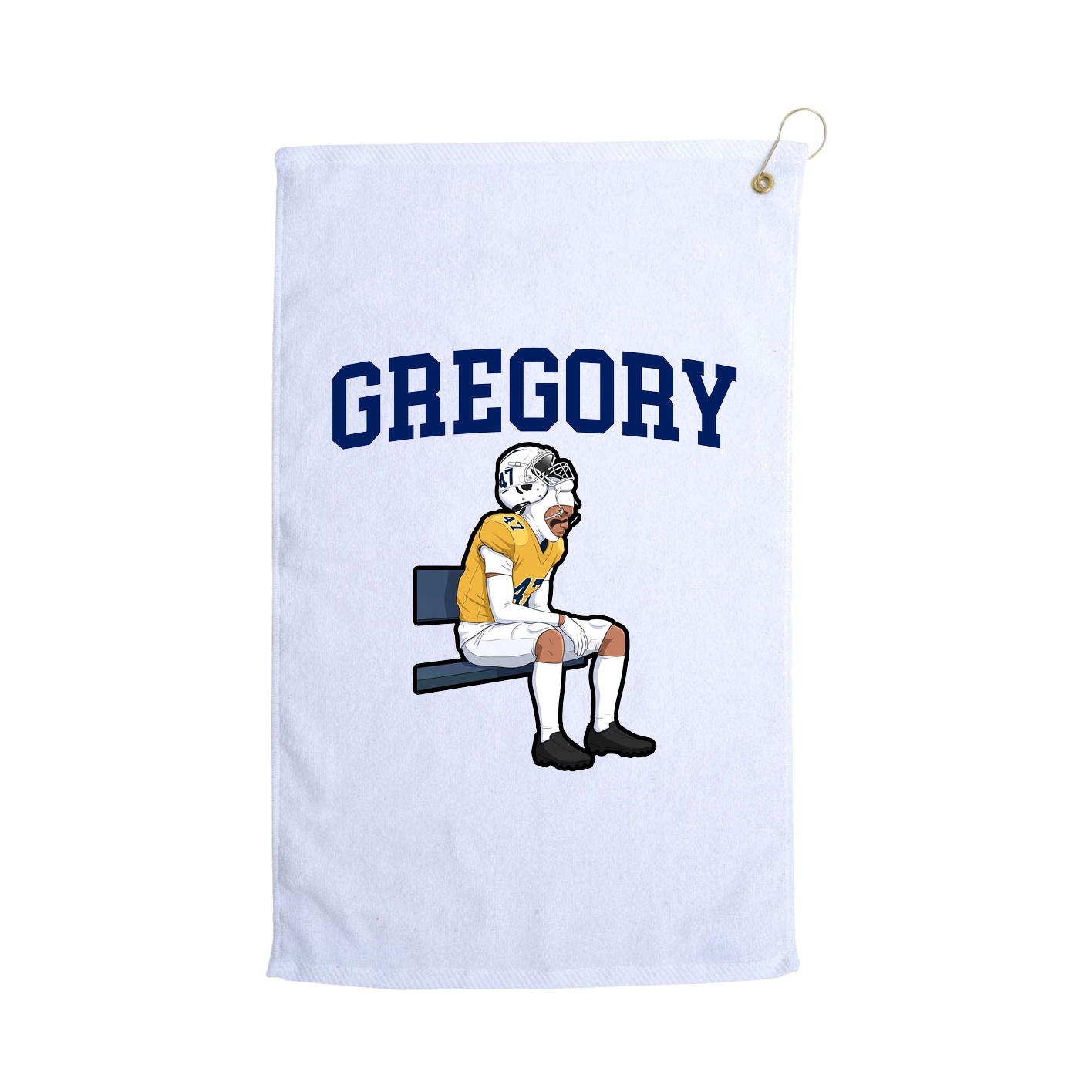 Golf Towel — Shirsey in White