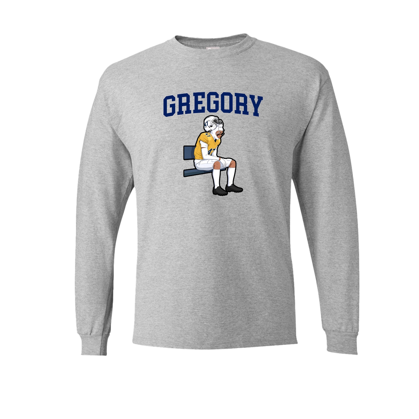 Long Sleeve Tee — Shirsey in Grey