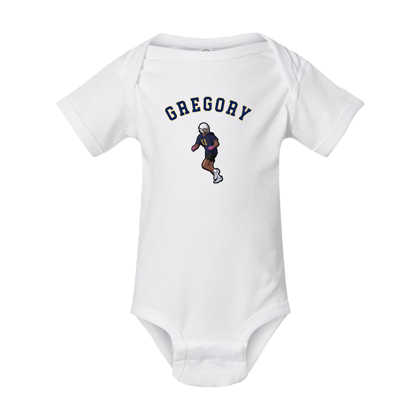 Baby Onesie — Shirsey Arch in White